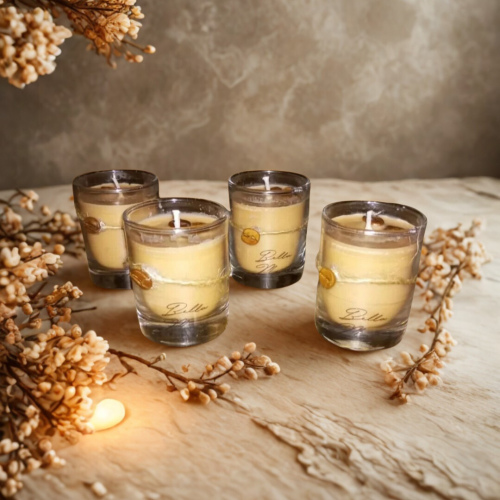 doğal bardak mum vanilya