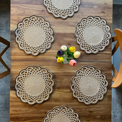 El Örgüsü Dekoratif Supla 6’lı Set – Hartopia