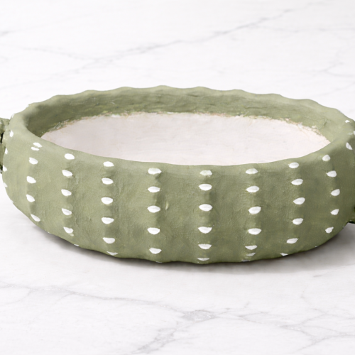 Kaktüs Formlu Dekoratif Saksı – Adaçayı Yeşili | Hartopia