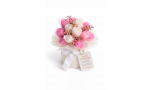 Hartopia Floral Harmony Pink Blossom Pembe Çiçek Mum Buketi