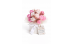 Hartopia Floral Harmony Pink Blossom Pembe Çiçek Mum Buketi