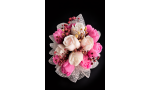 Hartopia Floral Harmony Pink Blossom Pembe Çiçek Mum Buketi